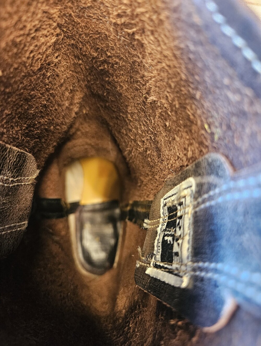 Frye Harness 15R boots are crafted from distressed brown leather - Picture 8 of 14